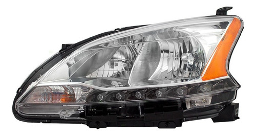Optica Izq. (h9/h11) Nissan Sentra B17 Sr 2013-