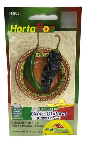 Semilla De Chile Chilaca (pasilla)
