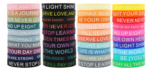 Pulseras Motivacionales, 100 Unidades