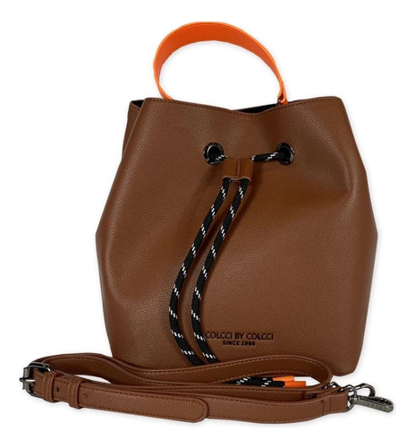 Bolsa Colcci Bucket Feminina Caramelo