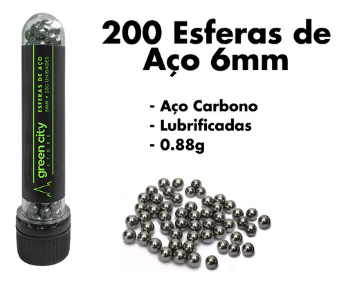 Arma Defesa Pessoal Semiautomática Não Letal C11 6mm + Kit