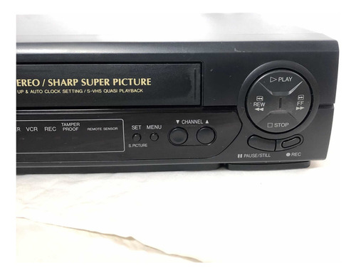 Imagen 4 de 10 de Videocasetera Vhs Sharp Vc-h800