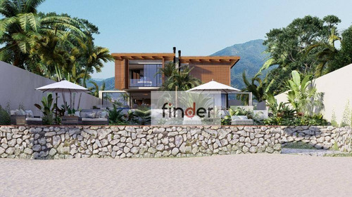 Imagem 4 de 13 de Casa De Condomínio À Venda Na Avenida Deble Luíza Derani. Casa Pé Na Areia, 500 M², 5 Suítes, Arquitetura Moderna, Piscina, Área Gourmet E 4 Vagas. - Ca1013