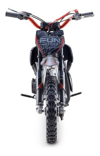 Mini Moto Cross 49cc 2t Super Vermelha
