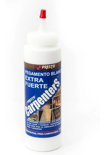 Presto 5 Pz Pegamento Prof Carpenters Trans. Madera 250 Grs