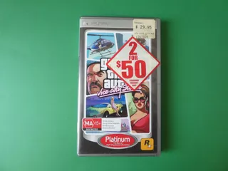 Estuche Vacio Psp ,grand Theft Auto Con Manual