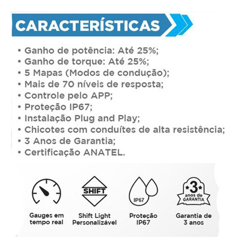 Piggyback Jeep Commander 1.3 T270 2022 A 2024 Chip Potencia