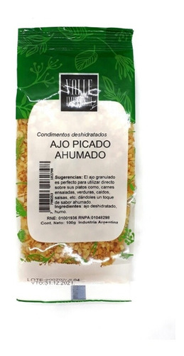 Ajo Picado Ahumado 100 Gr - Marca Valle Imperial 