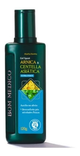 Abelha Rainha Gel Sport Extra Forte com Arnica e Centella Asiática Bom Medico 120 g