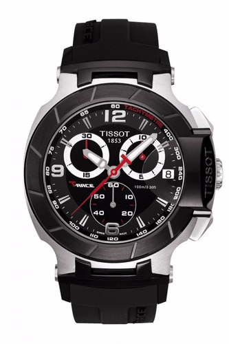 Reloj Tissot T Race Negro Para Caballero 100% Original