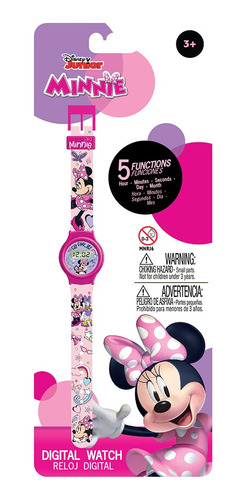 Mickey Minnie Mouse Reloj Infantil Digital Pulsera Original