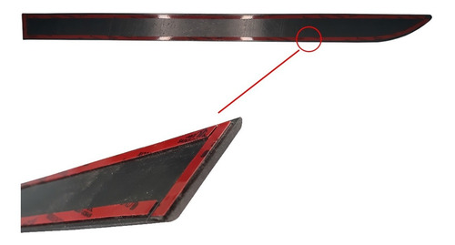 Friso Lateral Gm Onix Vermelho Carmim Alto Relevo 2020 2021