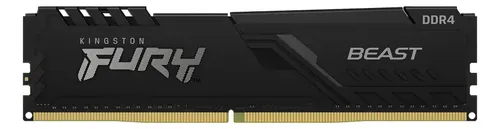Memoria Ram Gamer Kingston Fury Beast Ddr4 32gb 3200mhz Cl16