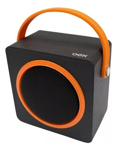 Caixa De Som Speaker Box Sk404 Bluetooth 10w Oex Laranja