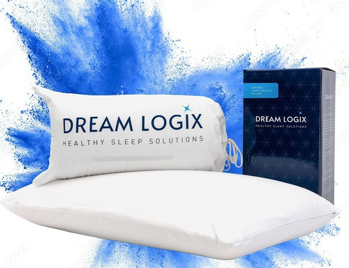 Dream Logix Talalay - Almohada De Látex Natural, Suave, De L