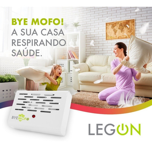 Kit C/3 Aparelho Elétrico Anti Mofo Fungo Ácaro Byemofo 220v Branco