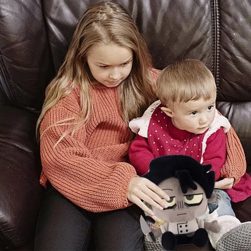 Wyq Vince Dead Plate Plushie Studio Brinquedos De Pelúcia
