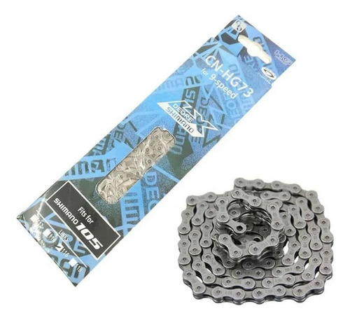 Cadena 116 Links Para Bicicleta Ruta Cnhc73 7/8/9 Velocidad