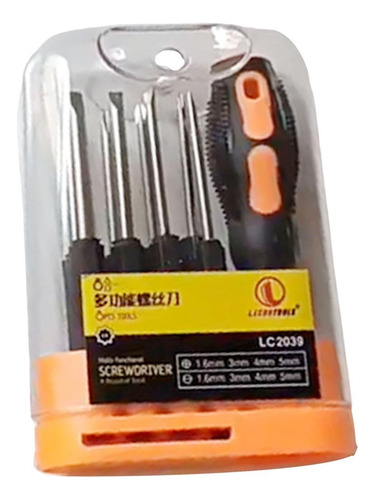 Destornillador Multifuncional 9 En 1, Kit De
