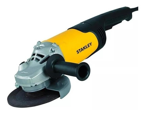 Imagen 1 de 3 de Amoladora angular Stanley STGL2218 amarilla 2200 W 220 V