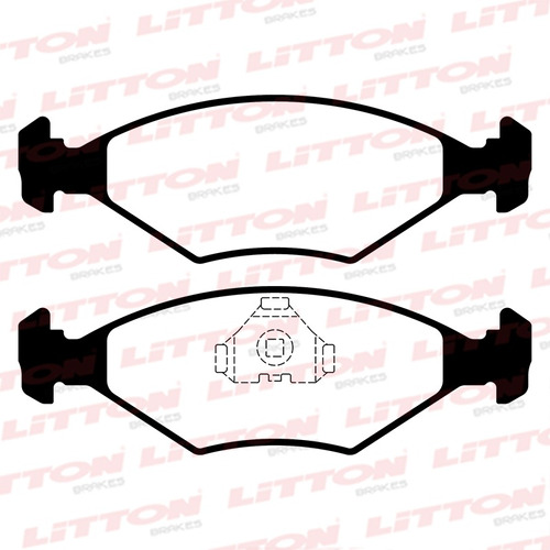 Pastilla Freno Litton Del Fiat Uno Duna Uno Fire Cargo Fiat