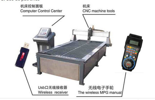 Mando A Distancia Mpg Cnc,4 Ejes Mach3 Whb04b-4, Inalámbrico