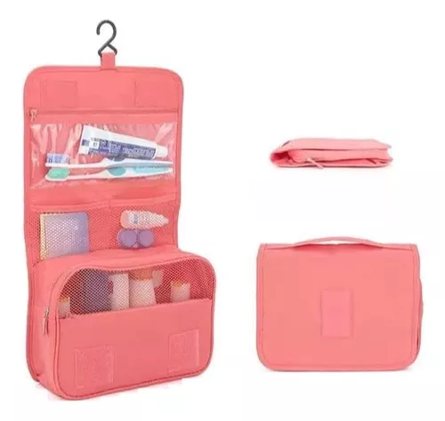 Neceser de maquillaje para viaje, mini bolso de cosméticos para mujeres y  niñas, Rojo), NW5018