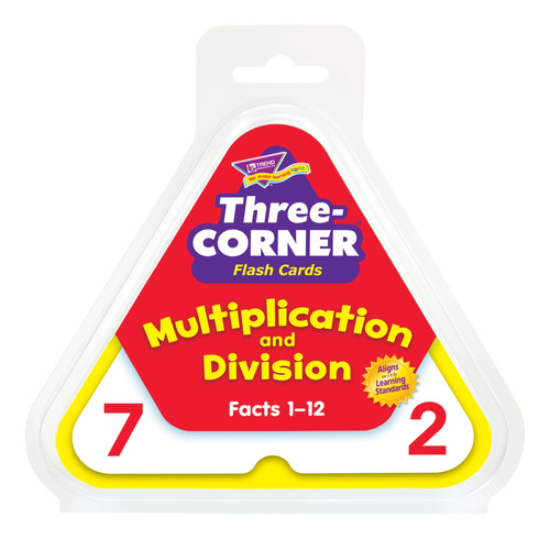 Cartas Multiplication And Division Three-corner