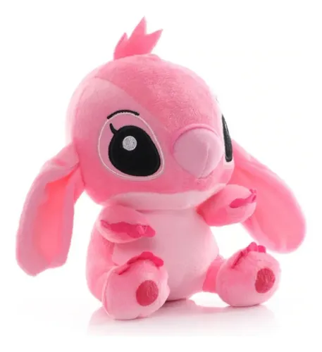 Pelúcia Stitch Azul com Rosa / 20 Cm / Coleção Lilo e Stitch / Nova Pelúcia Stitch Azul com Rosa / 20 Cm / Coleção Lilo e Stitch / Nova