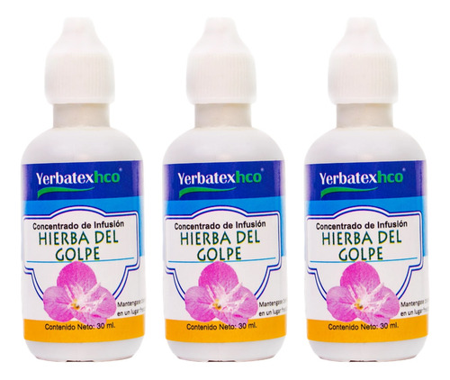3 Té De Hierba Del Golpe En Gotas 30ml
