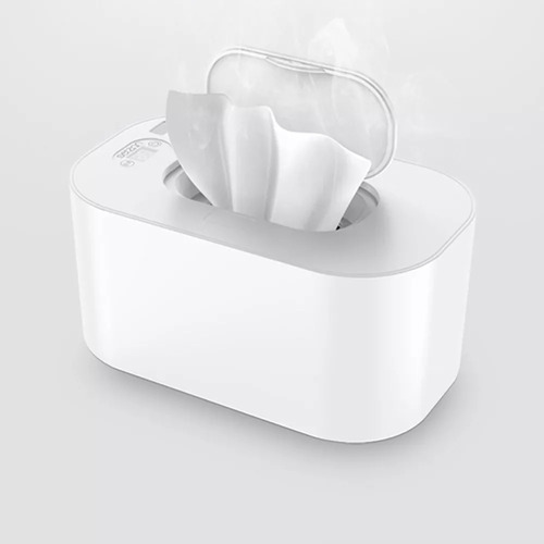 Limpie Los Bebés Calientes Dispensador Del Blanco