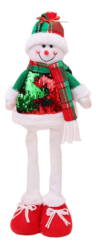 Muñeco De Navidad Estirable, Figura De Muñeco De Nieve L