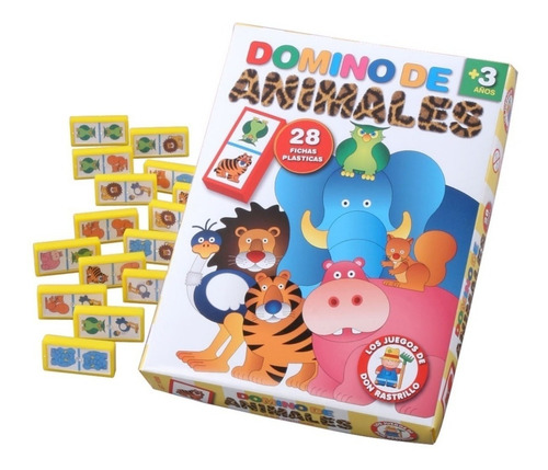 Domino De Animales Don Rastrillo Ruibal Educando