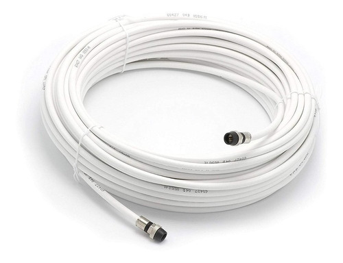 Cable Coaxial Blanco Rg6 10 Mts
