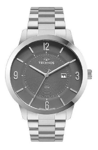 Relógio Technos Masculino Classic Steel 2117lcp/1c Nf