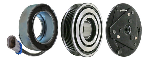 Conjunto Embreagem Compressor Cvc Delphi Agile/ Montana 2009