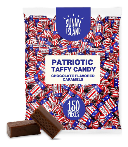 Caramelo Patriótico De Caramelo | Caramelos Con Sabor A Choc