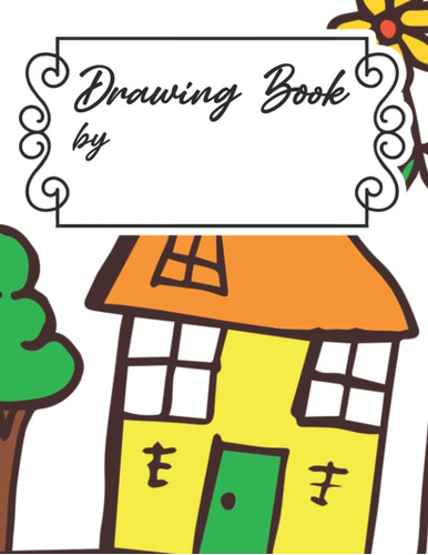 Libro: Drawing Book: House Anime Drawing Book, Notebook For 