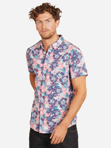 Camisa Mc 5c895 Hombre Multicolor Maui And Sons