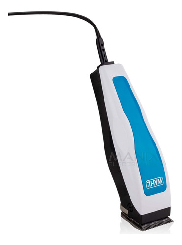 Recortadora Wahl Complete Haircutting 17PC Kit 79420-200 blanca y azul