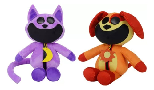 2x Juego De Muñecas De Peluche 2024new Smiling Critters A