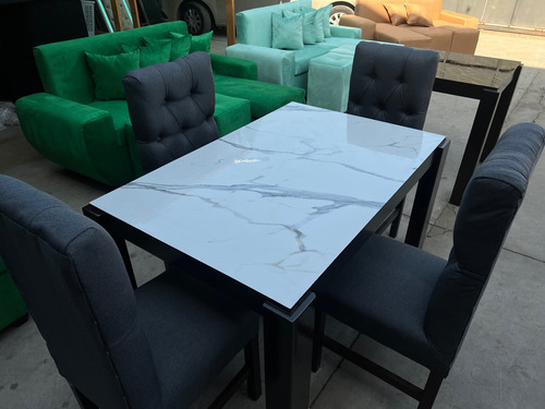 Comedor Moderno De 4 Sillas
