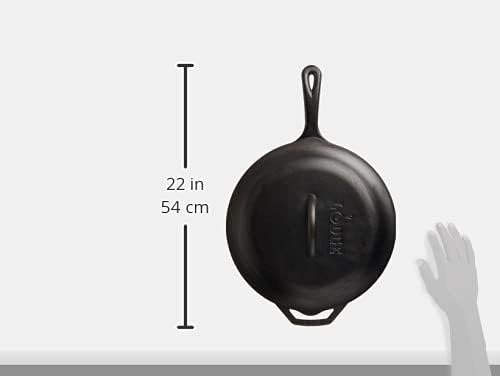 Sarten Profunda Con Tapa De Hierro Fundido Lodge L10cf3, ...