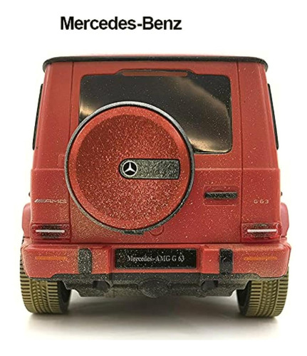 R/c 1:24 Mercedes-benz G63 Amg-muddy Version Carro A Control