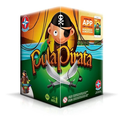 Jogo Pula Pirata Estrela