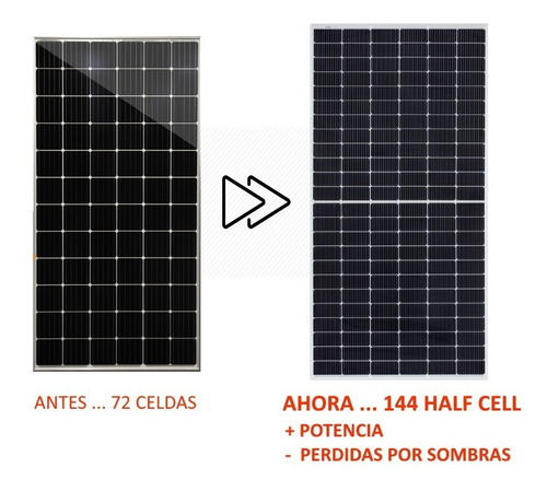 Imagen 3 de 5 de Kit 24 Paneles Solares 450w Completo - 2880kwh Bimestral