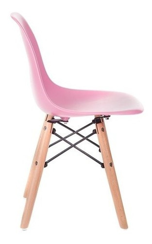 Cadeira Infantil Azul E Rosa Charles Eames Kids