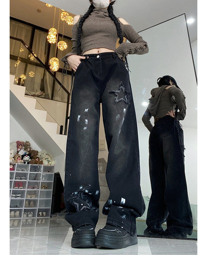 Design Americano Retrô Americano De Cinco Pontas Com Tinta R