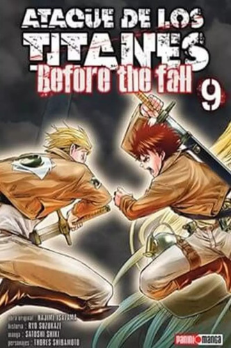 Manga Ataque De Los Titanes Before The Fall N. 9