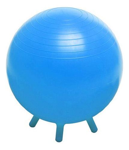 Champion Barbell Estabilidad Bola Con Pies, 45 cm Color Blue